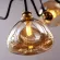Подвесная люстра LED4U 6136/6+1, декоративные элементы крупным планом