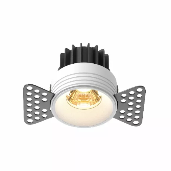 Встраиваемый светильник Maytoni Round DL058-7W2.7K-TRS-W Встраиваемый светильник Maytoni Round DL058-7W2.7K-TRS-W