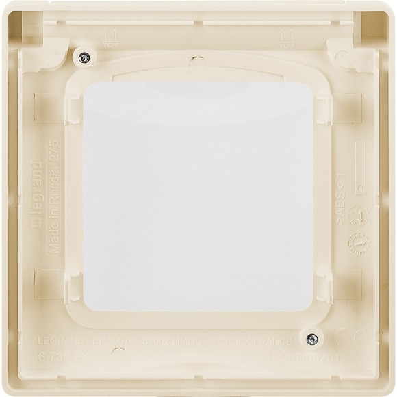 Рамка с защитной крышкой Legrand Inspiria 673921