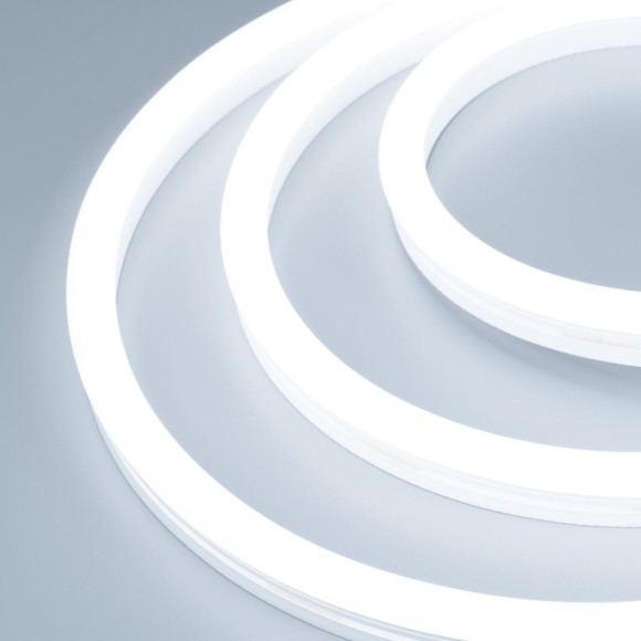 Светодиодная герметичная лента Arlight WAVE-SIDE-A120-12x25mm 230V White6000 (12 W/m, IP67, 50m, wire x2) 051935