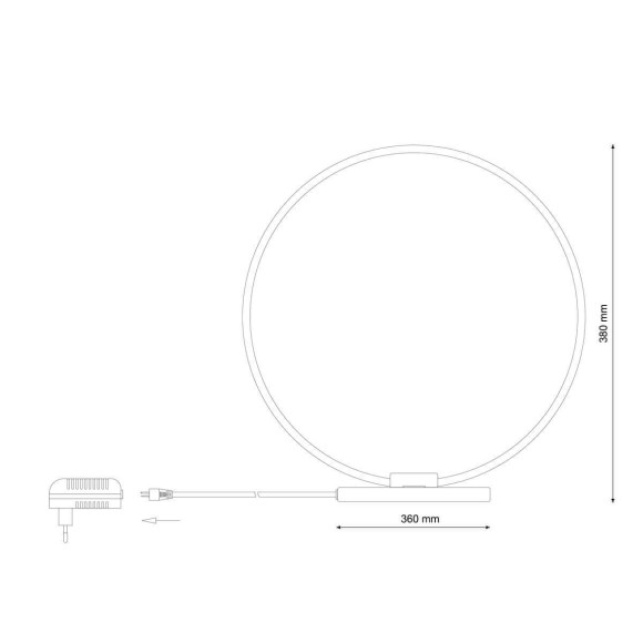 Настольная лампа Lucia Tucci Modena T170 LED