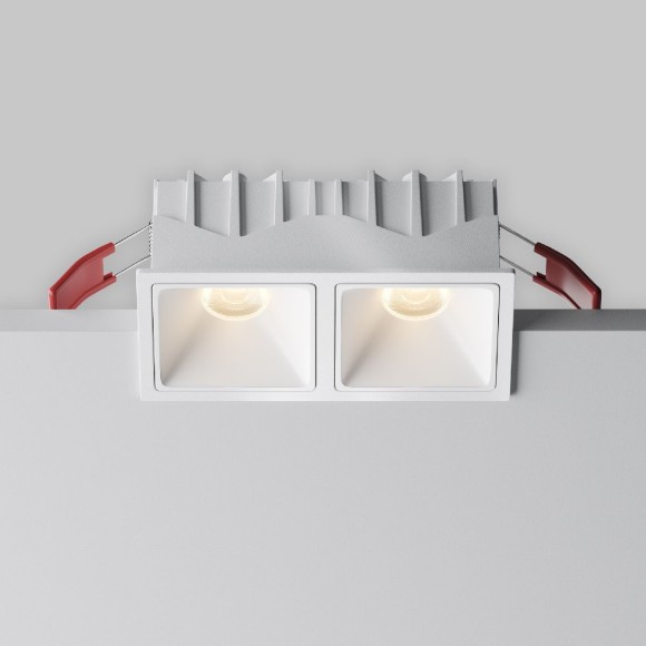 Встраиваемый светильник Maytoni Alfa Led Downlight DL043-02-10W3K-SQ-W-1