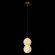 Подвесной светильник Loft IT Beads 10530/2P, Бронза, Бежевый, Теплый белый, крупный план