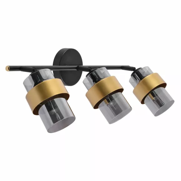 Спот Escada Hurricane 1169/3A Black/Gold, Черный, Золото, Металл, вид сверху Спот Escada Hurricane 1169/3A Black/Gold, Черный, Золото, Металл, вид сверху