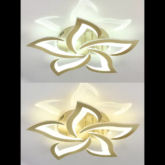 Потолочная люстра Natali Kovaltseva Olimp INNOVATION STYLE 83058, Золото, Белый, От теплого до холодного Потолочная люстра Natali Kovaltseva Olimp INNOVATION STYLE 83058, Золото, Белый, От теплого до холодного