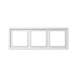 Рамка трехместная Jung LSZ983BFWWM