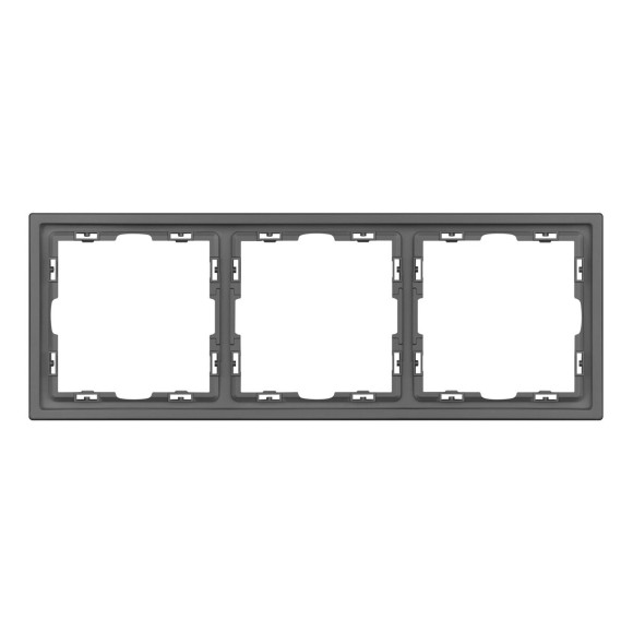 Рамка пластиковая Arlight FRM-NOBE-SFPL-3-GR 054222