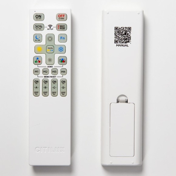 Подвесная светодиодная люстра с пультом управления Citilux Стратус Смарт CL732A520GS