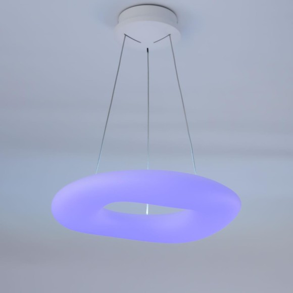 Подвесная светодиодная люстра с пультом управления Citilux Стратус Смарт CL732A520GS