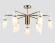 Люстра на штанге Ambrella Light High Light Heigh Light LH56128, Латунь, Белый, Металл