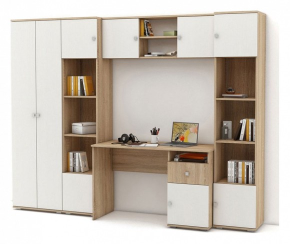 Стенка для детской Тунис-3 MAS_UGSHT-3-DSB