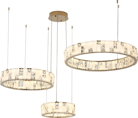 Подвесная светодиодная люстра с пультом управления Stilfort Cerruti 4015/03/03P