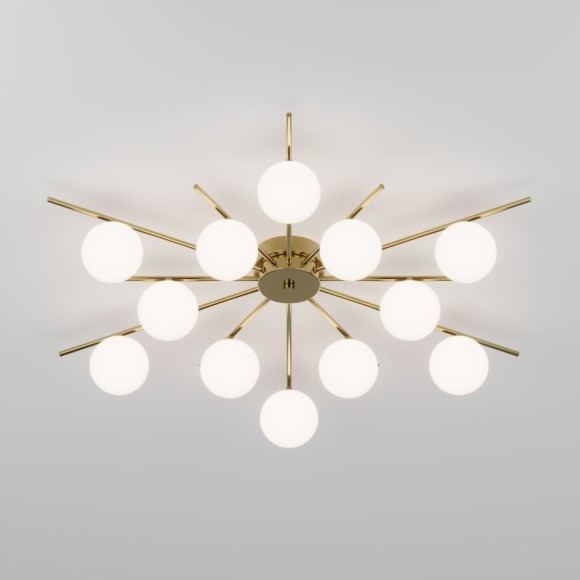 Потолочная люстра Eurosvet Sabina 302001/12 латунь Smart a072017