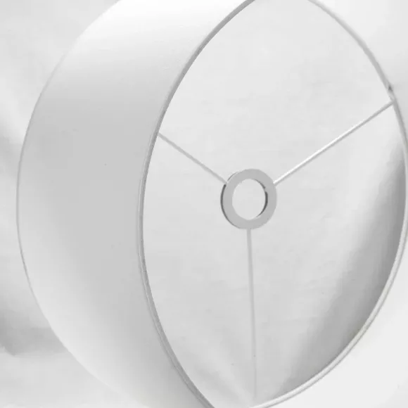 Торшер Lussole Wrangell GRLSP-0525, Белый, Металл, Ткань, декоративные элементы крупным планом Торшер Lussole Wrangell GRLSP-0525, Белый, Металл, Ткань, декоративные элементы крупным планом