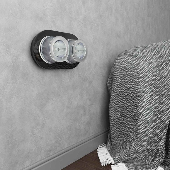 Рамка на 2 поста черная Werkel W0025108 4690389166457