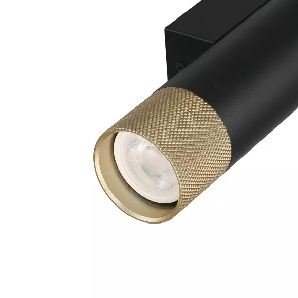 Настенный светильник iLedex Delta 2365-2 BK+BR, вид сверху Настенный светильник iLedex Delta 2365-2 BK+BR, вид сверху