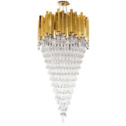 Подвесная люстра DeLight Collection Trump KM0988P-26 gold