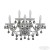Бра Bohemia Ivele Crystal 1409B/3+2/195/XL Ni R731
