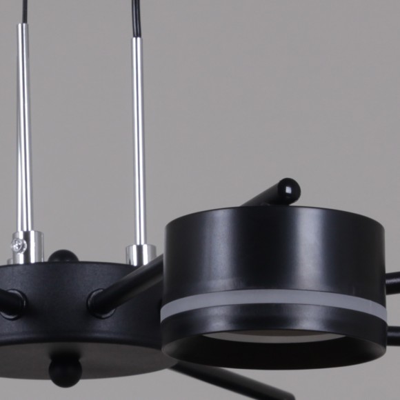 Потолочная люстра Reluce 19490-0.4-5+5 Black