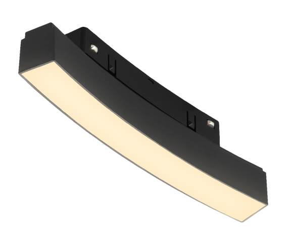 Трековый магнитный светильник iLedex Vision 4822-028-L188-D600-6W-110DG-3000K-BK