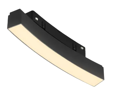 Трековый магнитный светильник iLedex Vision 4822-028-L188-D600-6W-110DG-3000K-BK