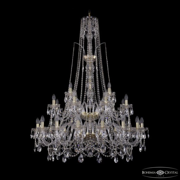 Подвесная люстра Bohemia Ivele Crystal 1411/16+8+4/400/XL-150/2d G