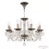 Подвесная люстра Bohemia Ivele Crystal AL16302/8/195 SGB