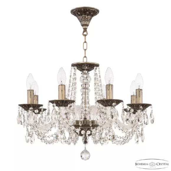 Подвесная люстра Bohemia Ivele Crystal AL16302/8/195 SGB Подвесная люстра Bohemia Ivele Crystal AL16302/8/195 SGB