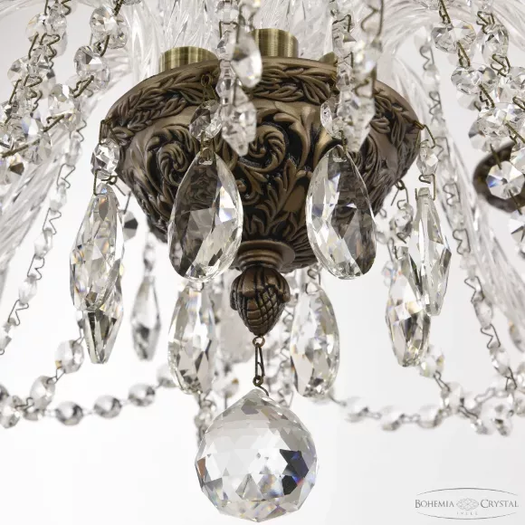 Подвесная люстра Bohemia Ivele Crystal AL16302/8/195 SGB Подвесная люстра Bohemia Ivele Crystal AL16302/8/195 SGB