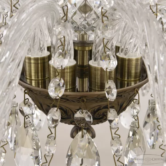 Подвесная люстра Bohemia Ivele Crystal AL16302/8/195 SGB Подвесная люстра Bohemia Ivele Crystal AL16302/8/195 SGB