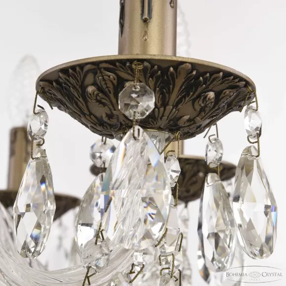 Подвесная люстра Bohemia Ivele Crystal AL16302/8/195 SGB Подвесная люстра Bohemia Ivele Crystal AL16302/8/195 SGB