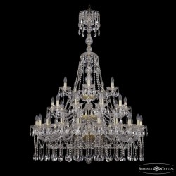Подвесная люстра Bohemia Ivele Crystal 1413/20+10+5/400/XL-158/3d G