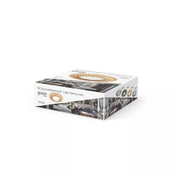 Встраиваемый светильник Gauss Metal Exclusive CA063 Встраиваемый светильник Gauss Metal Exclusive CA063
