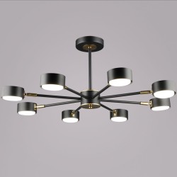 Люстра на штанге Reluce 06660-0.3-08 BK+COP GX53