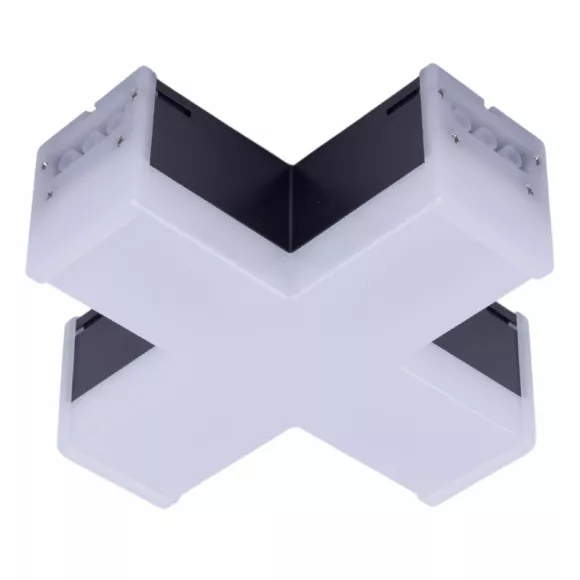 Модульный светильник X-образный Uniel ULO-N11X-12W/6500K IP40 BLACK UL-00013262 Модульный светильник X-образный Uniel ULO-N11X-12W/6500K IP40 BLACK UL-00013262
