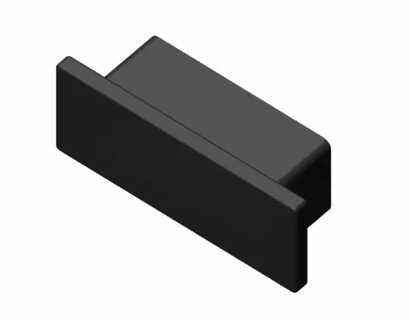 Заглушка (4 шт.) Ambrella Light Alum Profile GP8320, крупный план Заглушка (4 шт.) Ambrella Light Alum Profile GP8320, крупный план