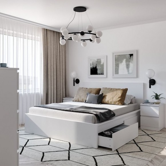 Кровать двуспальная Варма Сэнг SHST_S00968