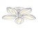Потолочная светодиодная люстра с пультом управления Ambrella Light Original FA466