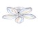 Потолочная светодиодная люстра с пультом управления Ambrella Light Original FA466