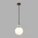 Подвесной светильник Odeon Light Midcent Lolla 4359/1A, вид сверху