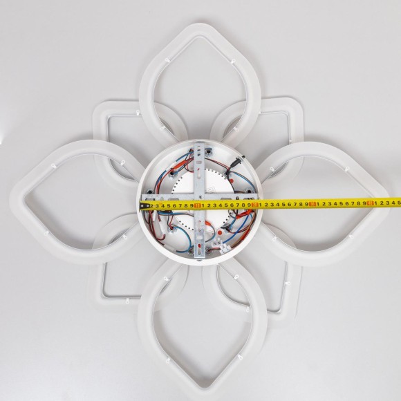 Потолочная светодиодная люстра с пультом управления Citilux Ромби CL236180R