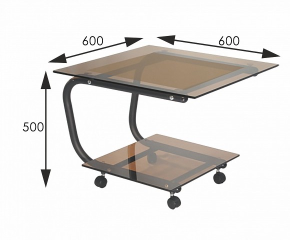 Стол журнальный Дуэт 9 ML_4607130886205