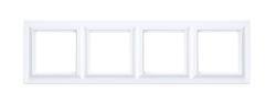 Рамка четырехместная Jung EPS484WW