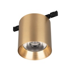 Трековый магнитный светильник Arlight MAG-MICROCOSM-POINT-R68-7W Day4000 (GD, 36 deg, 24V) (IP20 Металл) 051829