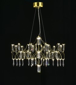 Подвесная люстра с пультом управления Myfar Ileria MR2653-57P-76AP