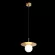 Подвесной светильник Loft IT Ufo 10120/250P Gold, Золото, Белый, Металл
