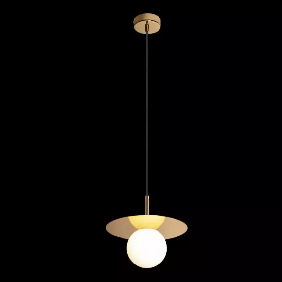 Подвесной светильник Loft IT Ufo 10120/250P Gold, Золото, Белый, Металл Подвесной светильник Loft IT Ufo 10120/250P Gold, Золото, Белый, Металл
