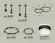 Комплект подвесного светильника Ambrella Light Techno Ring XR92221001 (A9222, A9227, C9238, C9232, N8445)