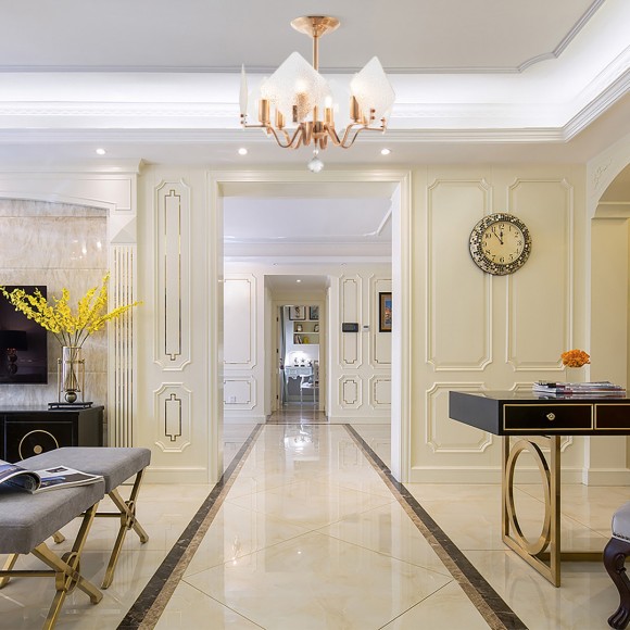 Люстра на штанге Arte Milano Sorrento 376309/6/400 GD