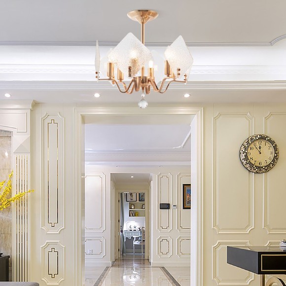 Люстра на штанге Arte Milano Sorrento 376309/6/400 GD